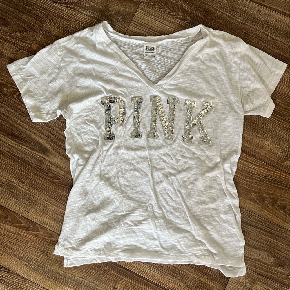 Victoria’s Secret PINK sequin shirt size XS